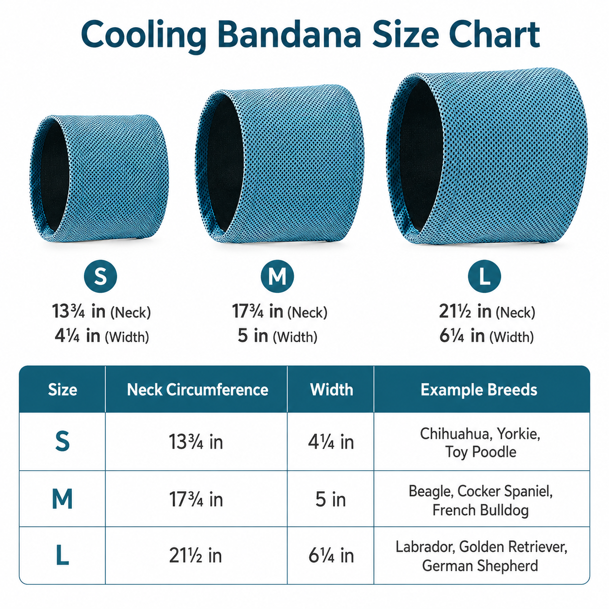 ChillNest Cooling Bandana (2-Pack) — Instant Cool for Walks