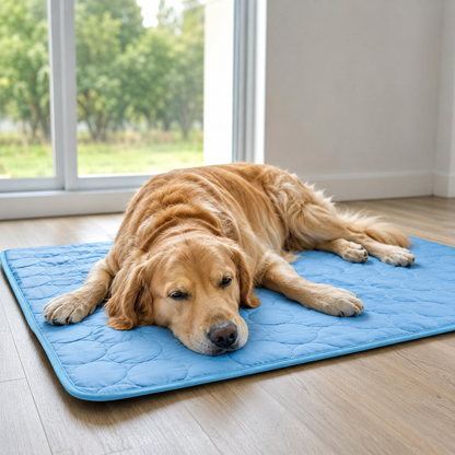 ChillNest Cooling Mat — Instant Cool Relief for Dogs & Cats