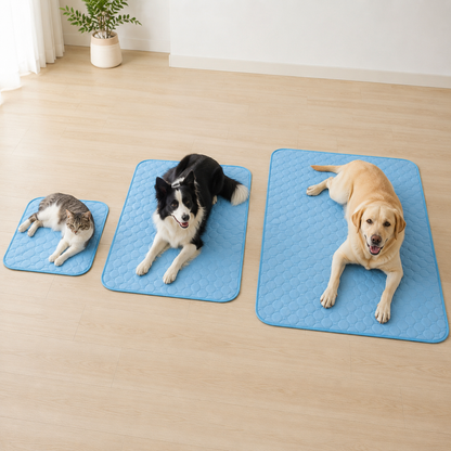 ChillNest Cooling Mat — Instant Cool Relief for Dogs & Cats